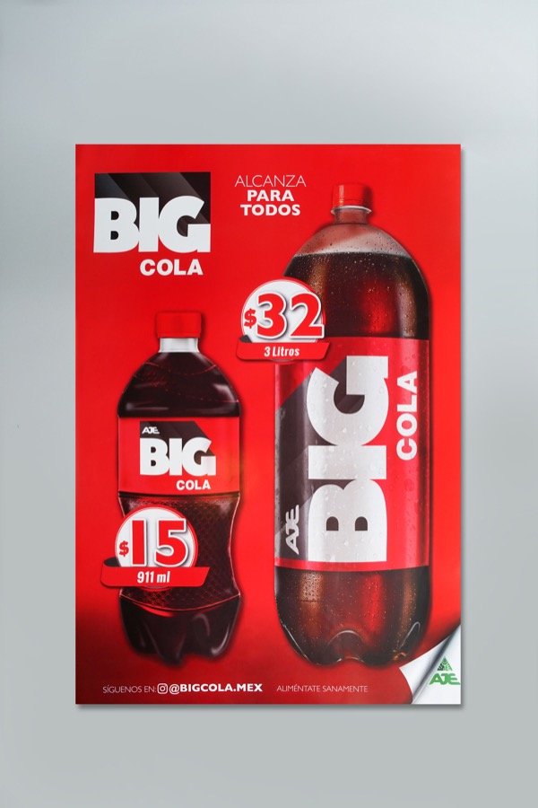 Póster Big Cola